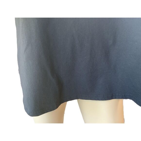 Tek Gear Black Graphic Print V-Neck Short Sleeve Casual T-Shirt Size 1X - Picture 4 of 12